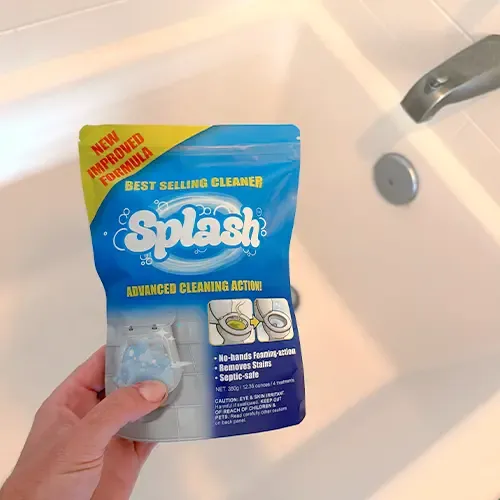 The Gravity-Defying Foam That Ends Toilet Scrubbing